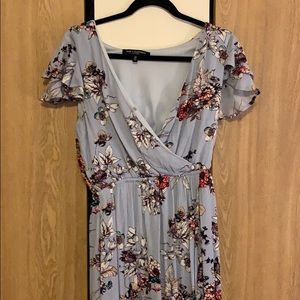 Patterned Maxi Dress